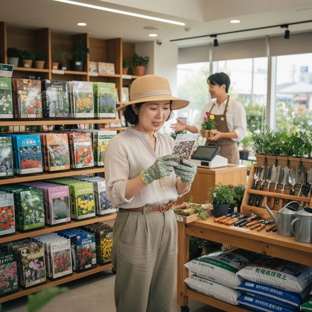 植物の成長を助ける肥料の袋が写っている