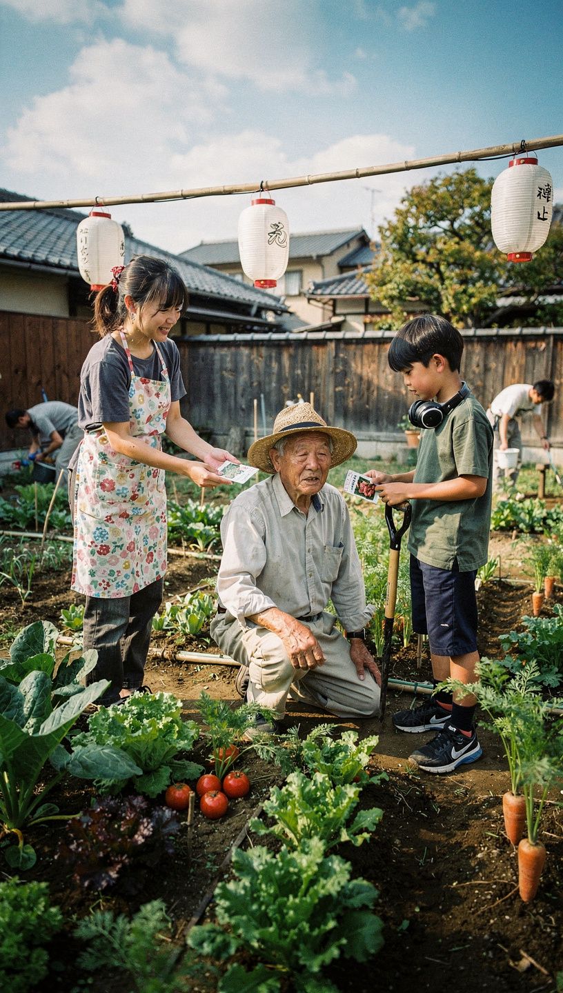 水やりの方法を示すガーデニングのハンドブックの表紙